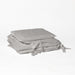 4 Piece Cot Bedding Set - Light Grey-Cot Bedding Sets-Little Whitehouse