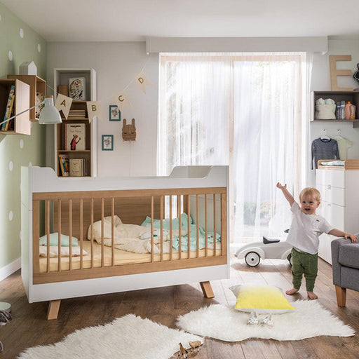 4You Convertible Cot Bed White Oak Little Whitehouse