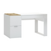 Desk 140 4You by VOX white/oak-Vox Furniture-Little Whitehouse