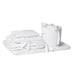 9 Piece Cot Bedding Set (Large Change Mat) - White-Cot Bedding Sets-Little Whitehouse