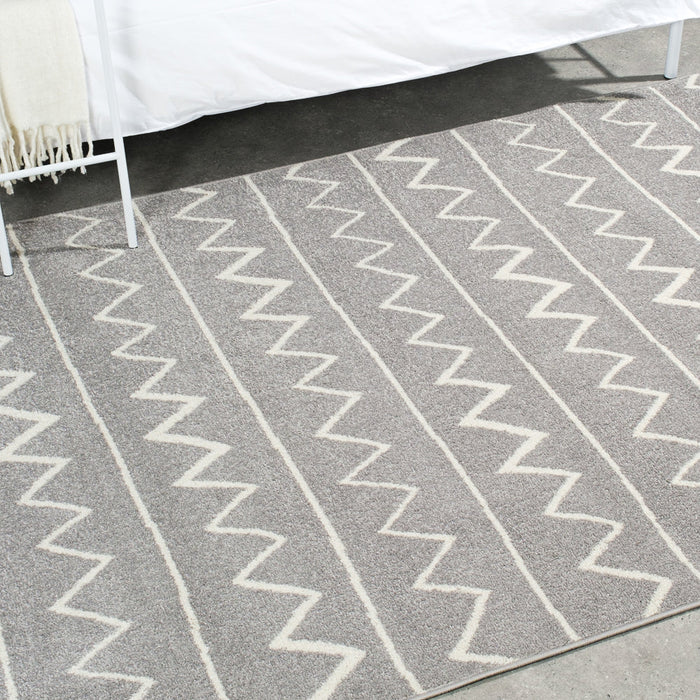 Alexis Carpet - Grey-Rugs-Little Whitehouse