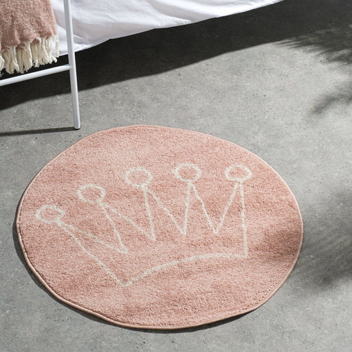 Ariel Carpet - Pink & Natural-Rugs-Little Whitehouse