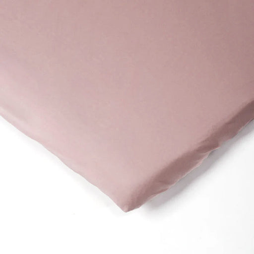 Cot Fitted Sheet - Dusty Pink-Cot Fitted Sheets-Little Whitehouse