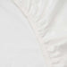 Little Whitehouse Cot Fitted Sheet - White