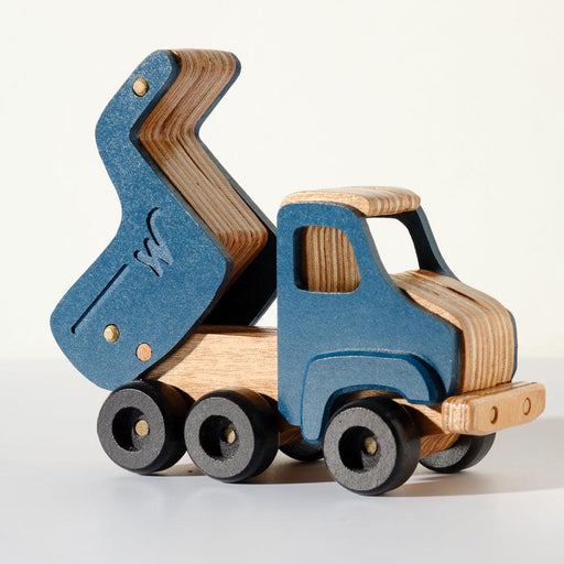 Dusty Tipper Truck - Blue-Toys-Little Whitehouse