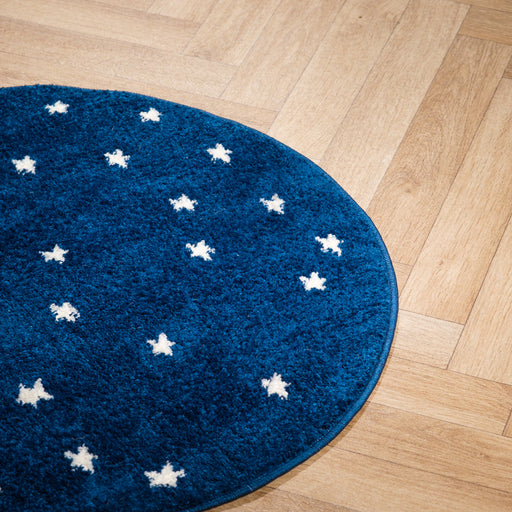 The Echo Carpet Dark Blue-Rugs-Little Whitehouse