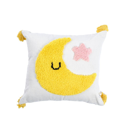 Embroidered Moon Scatter-Throw Pillows-Little Whitehouse