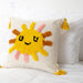 Embroidered Sun Scatter-Throw Pillows-Little Whitehouse