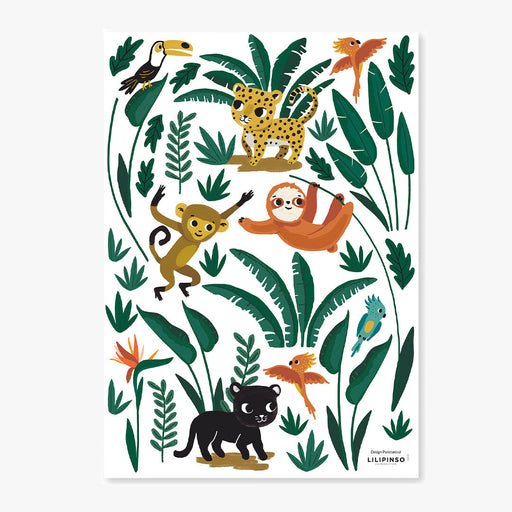 Jungle Animals Wall Decals