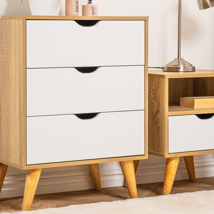 Kelsey Three Drawer Dresser-Dressers-Little Whitehouse