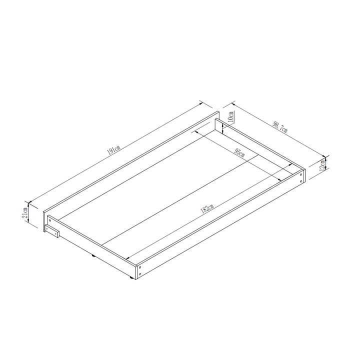 Kelsey Underbed-Beds & Bed Frames-Little Whitehouse