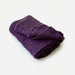 Luna Scallop Blanket - Aubergine