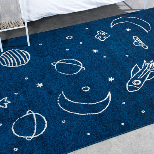 Mercury Carpet - Dark Blue-Rugs-Little Whitehouse