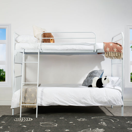 Mia Bunk Bed - White-Beds & Bed Frames-Little Whitehouse