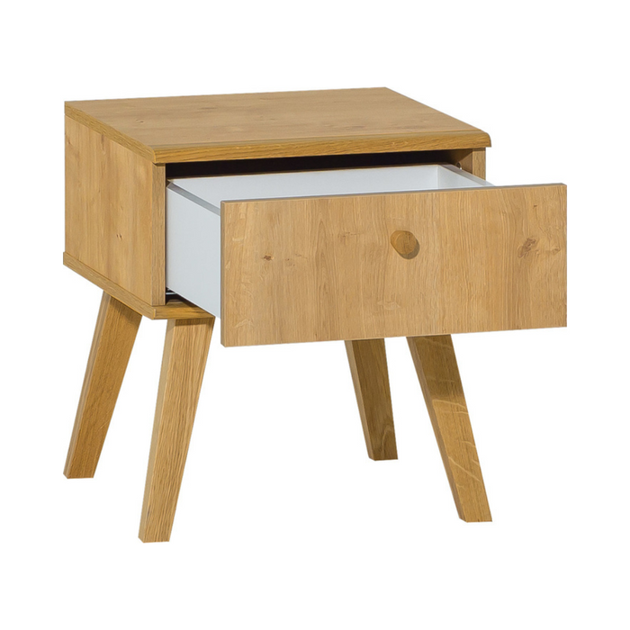 Nature Nightstand - Oak-Nightstands-Little Whitehouse