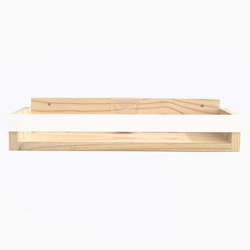 Pine Wall Shelf - White