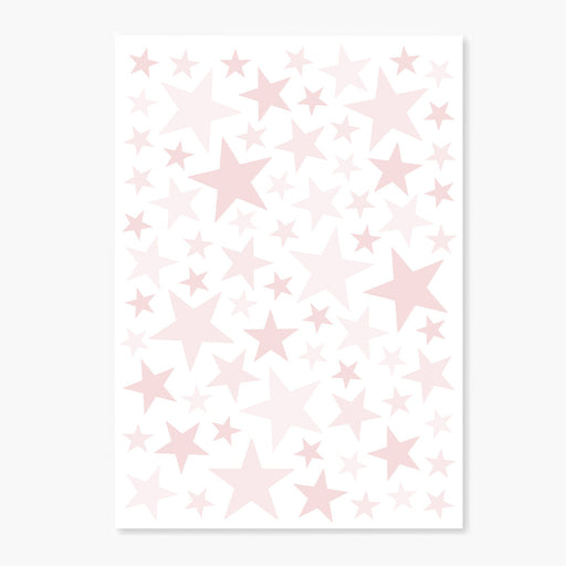 Stars Wall Decals - Sweet Pink