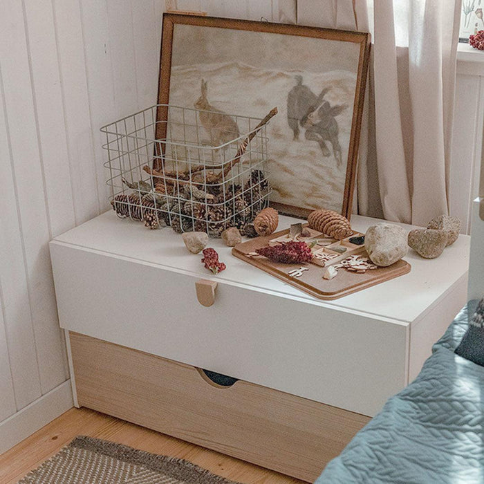 Stige Storage Drawer Unit - Pine/white