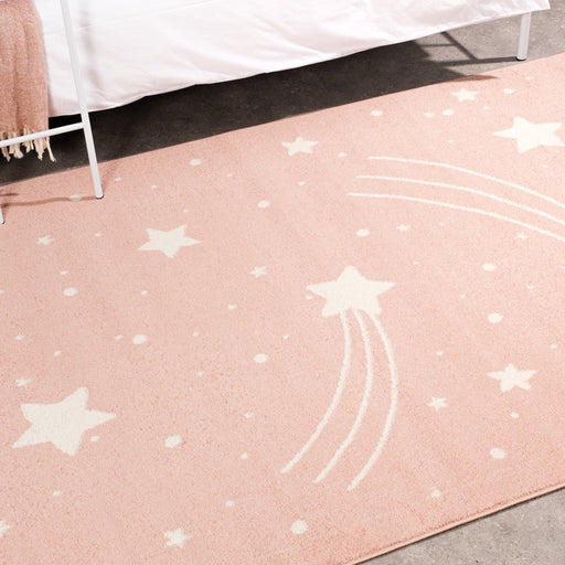 Taylen Carpet - Pink-Rugs-Little Whitehouse