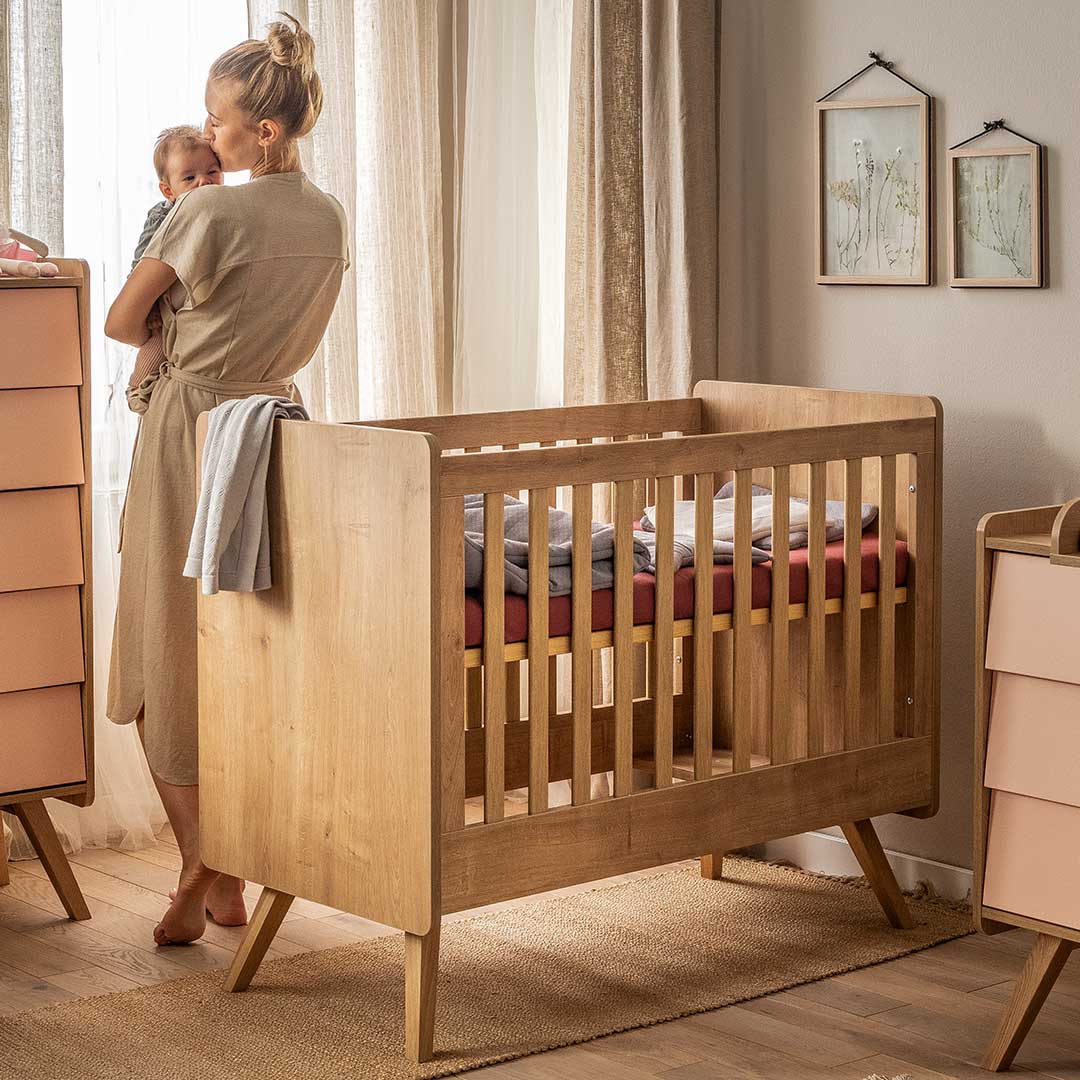 1950s baby crib best sale