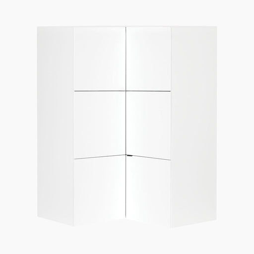 YU Corner Wardrobe - White