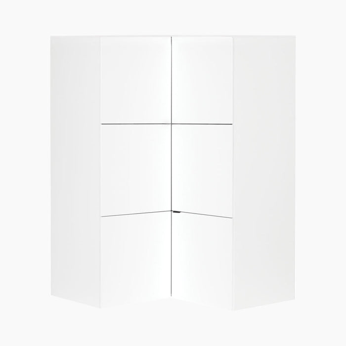 YU Corner Wardrobe - White